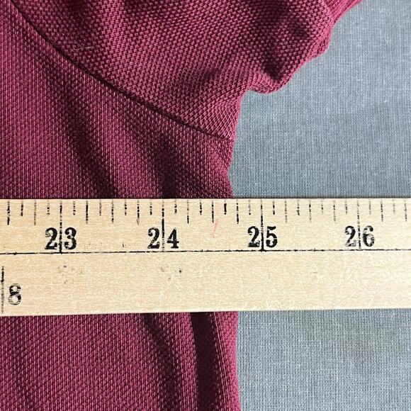 Polo Ralph Lauren Polo Shirt Mens XXL Purple Short Sleeve Custom Slim Fit Preppy - Picture 10 of 10